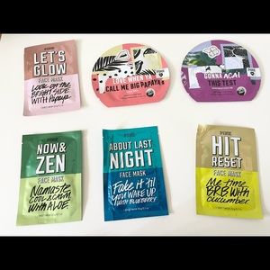 Victoria’s Secret PINK Facial Masks (Variety Pack of 6)